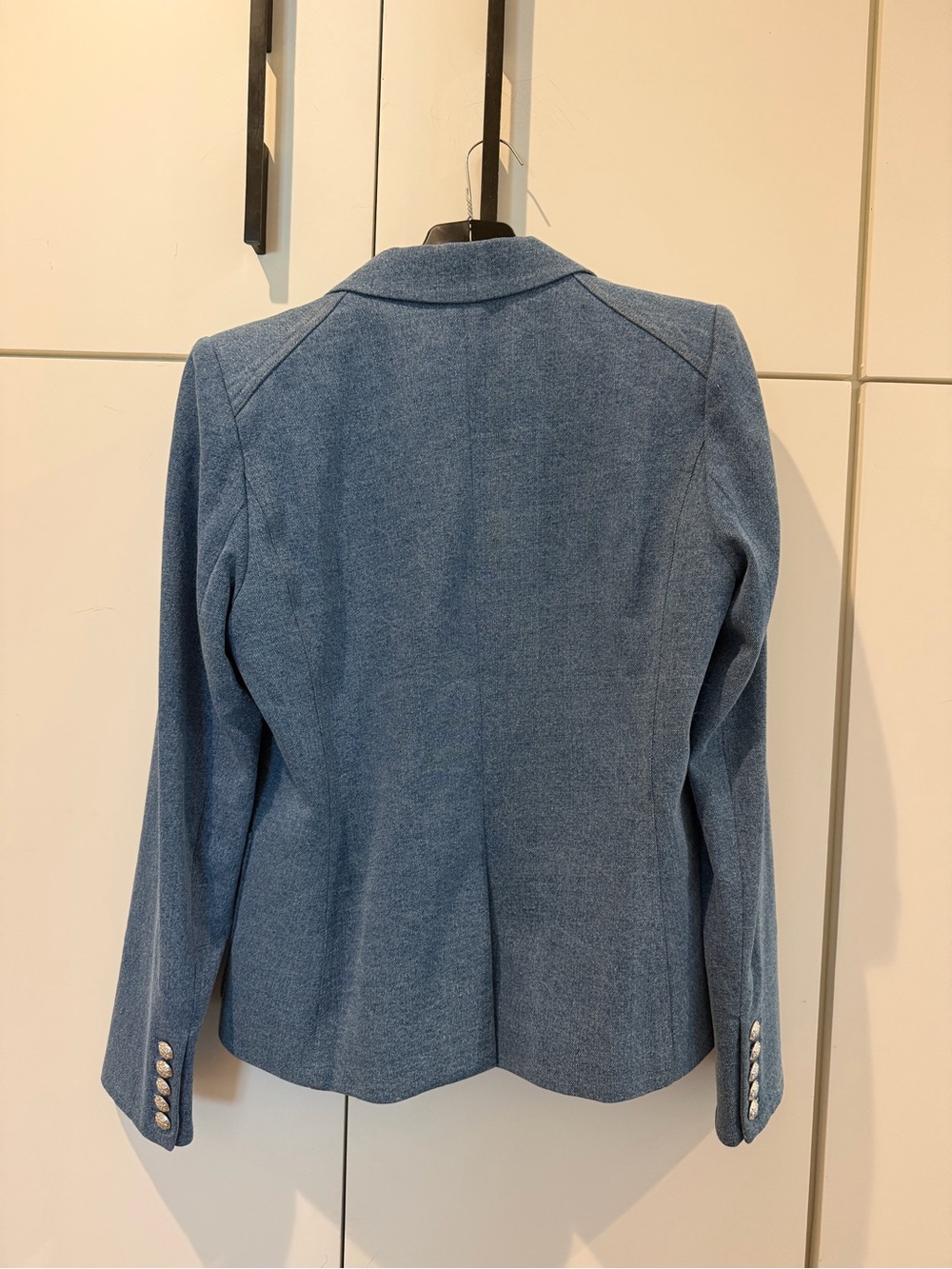 Veronica Beard Denim Double Breasted Blazer - Picture 5 of 5